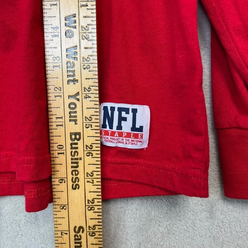 NFL‎ x Staple Red San Francisco 49ers Core Team Shirt Mens Large Red Long Sleeve